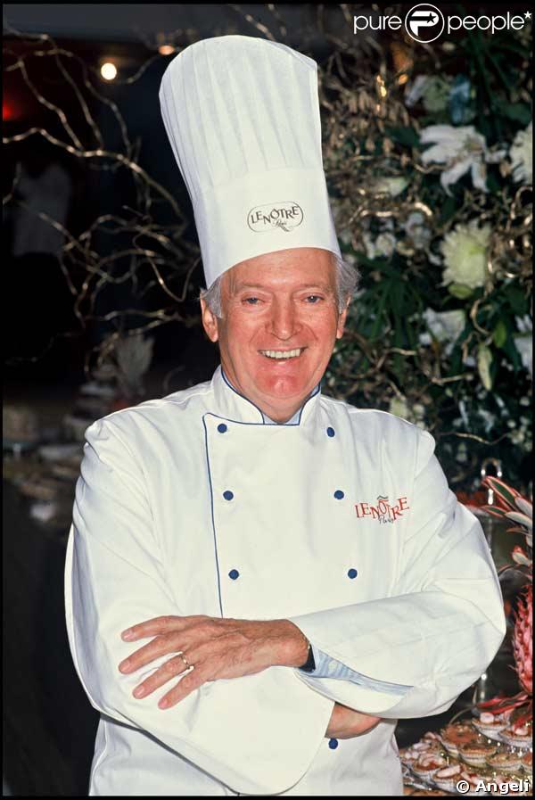 Le pâtissier Gaston Lenôtre, créateur de l'Opéra, est décédé à l'âge de 88 ans... 