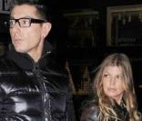 Fergie et Stefano Gabbana à Milan le 18 décembre 2008