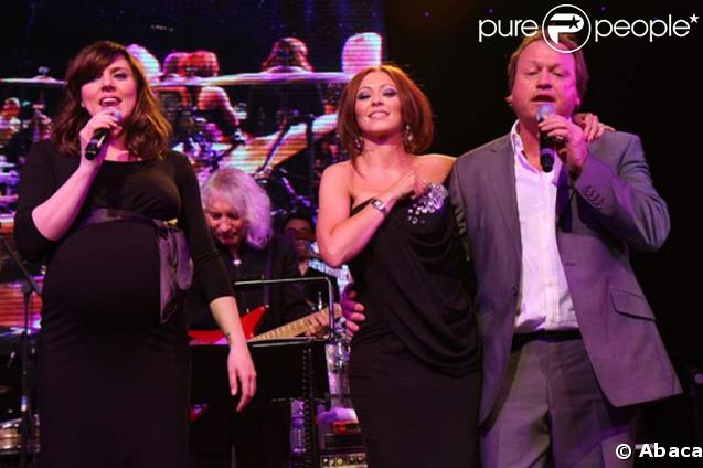 Mel C, Natasha Hamilton et Mark King à la soirée Bee Gees