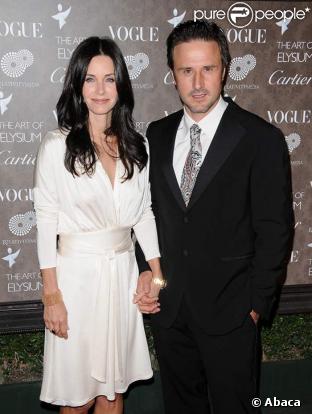 David Arquette et sa femme Courteney Cox