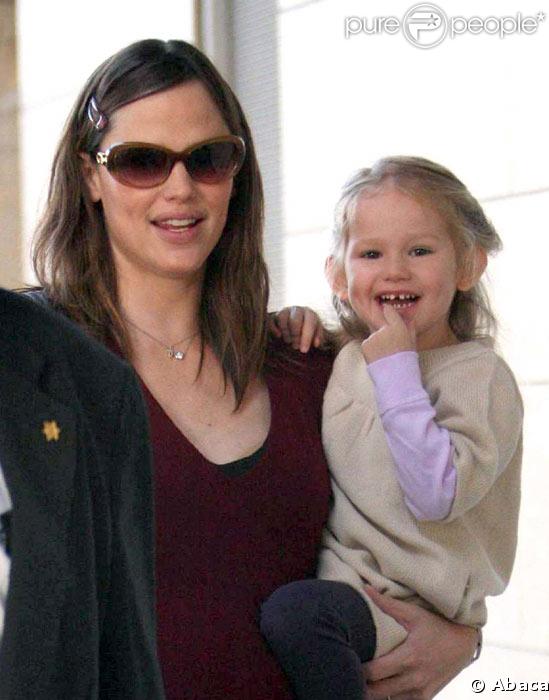 Jennifer Garner avec sa fille Violet