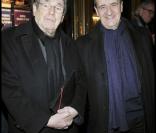 Rentrée des théâtres privés du 14 janvier 2009 : Robert Hossein et Pierre Lescure 