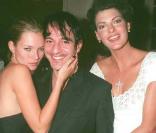 John Galliano, Kate Moss et Linda Evangelista 