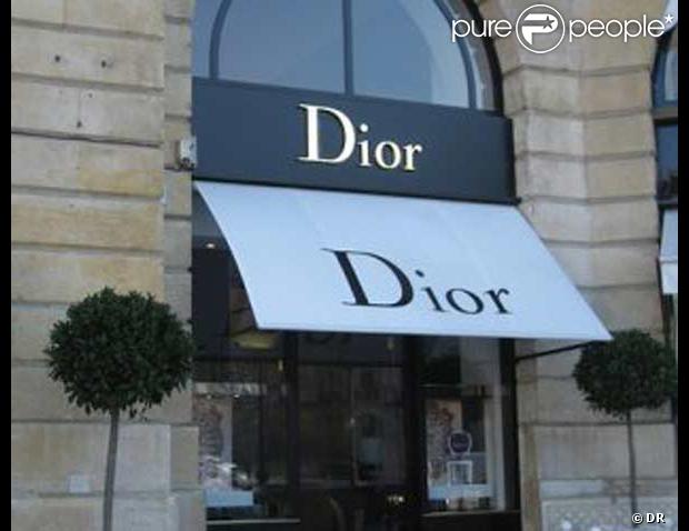 L'une des nombreuses boutiques Dior à Paris 