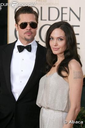 Brad Pitt et Angelina Jolie sont beaux... perdants ! Lors des 66ème Golden Globes (11 janvier 2009), les tourtereaux étaient nominés, mais n'ont rien gagné.