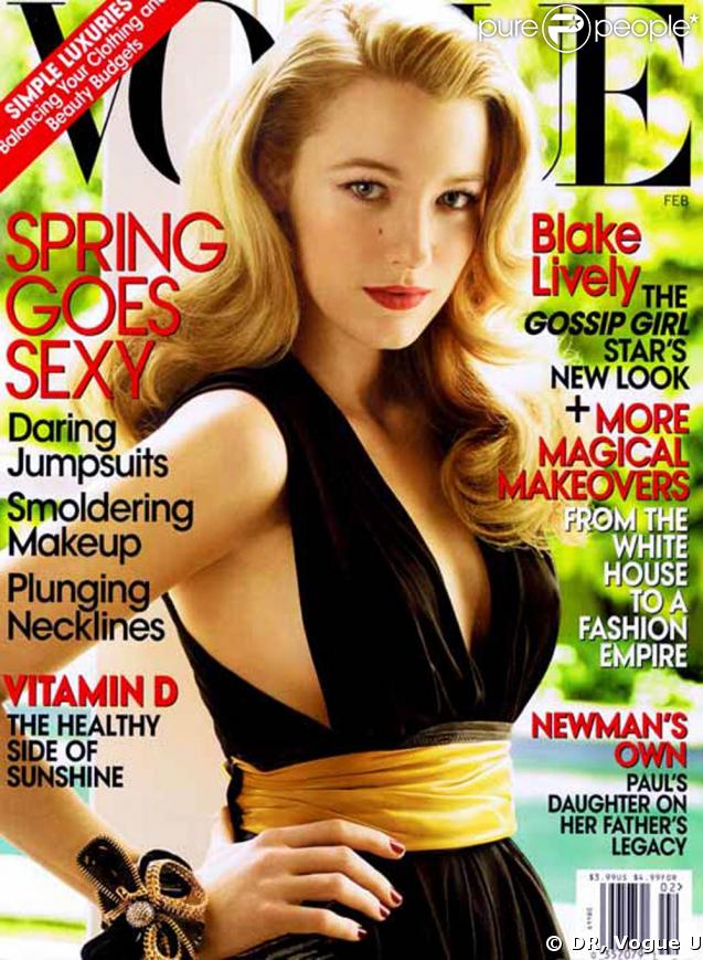Blake Lively pour Vogue 