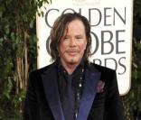 Mickey Rourke arrive aux 66ème Golden Globes à Los Angeles