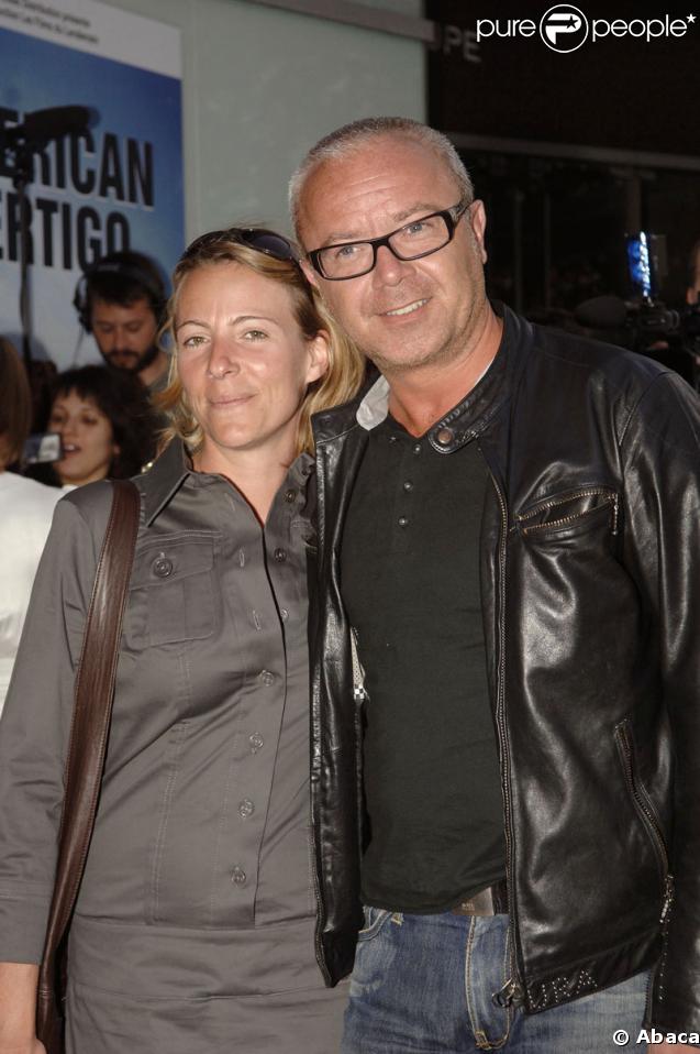 Olivier sans Kad, mais avec sa femme Coralie 