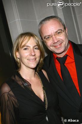 Olivier sans Kad, mais avec sa femme Coralie 