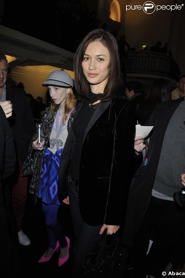 Olga Kurylenko au défilé Jean-Paul Gaultier