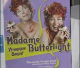 Présentation de la pièce  Madame Butterlight  au théâtre de la Gaîté Montparnasse. 28/01/09