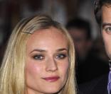 Diane Kruger et Joshua Jackson au dîner de la Mode organisé en faveur du Sidaction, le 29/01/09 au Pavillon d'Armenonville.