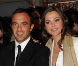 Nikos et Sandrine Quétier, un tandem télé de choc, même au dîner de la mode 2009 ! 