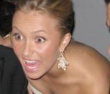 Hayden Panettiere en soirée... Au secours !!!