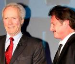 Clint Eastwood et Sean Penn 