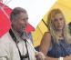 Accompagnée de son beau-papa, le Prince Charles, Chelsy Davy est venue encourager Harry, son beau joueur de polo, au Park Polo Club à Circenster le 22 juillet 2006. Pauvre Chelsy, au Royaume-Uni il pleut même en été !