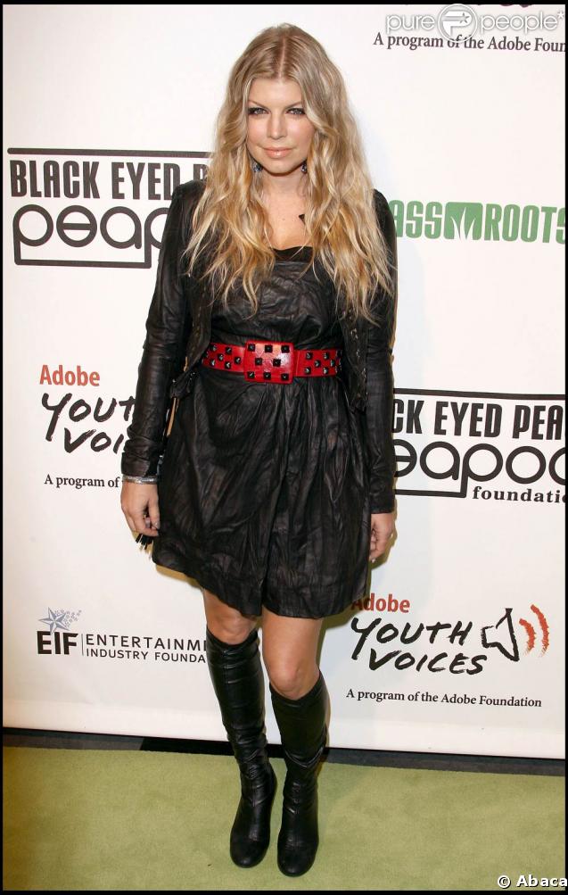 Fergie a donné le traditionnel concert caritatif au profit de la Peapod Foundation