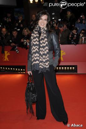 Katarina Witt, le 6 février 2009, à l'avant-première de The Reader, à Berlin 