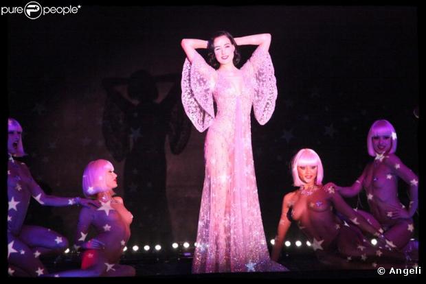 Dita Von Teese le 28 janvier 2009 au Crazy Horse à Paris