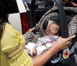 Mel B et sa fille Iris Angel le 11/06/2007 à Los Angeles 