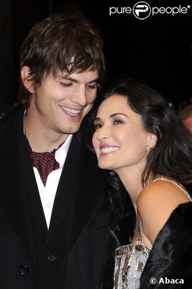 Demi Moore absolument magnifique au bras de son mari, Ashton Kutcher
