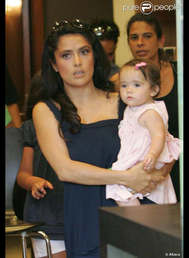 Salma Hayek et sa fille Valentina 