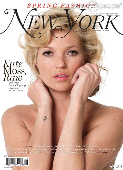 Kate Moss pour NY Magazine
