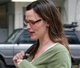 Jennifer Garner, deux semaines avant la naissance de sa deuxième fille Seraphina (décembre 2008) 