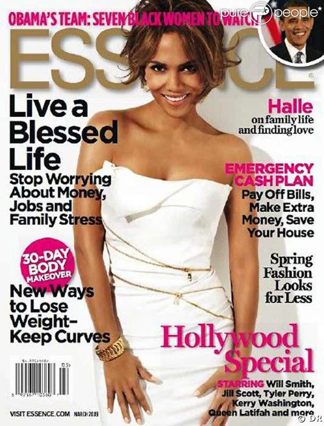 Halle Berry fait la une d' Essence  pour la... 7e fois !