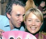 Virginie Efira et Elie Semoun à la première de Jet Set 2, en 2004