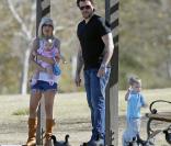 Tori Spelling, son mari Dean McDermott, et leurs enfants Liam et Stella