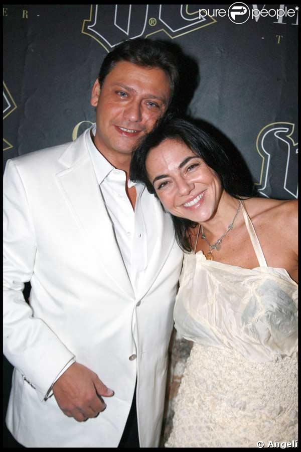 Valéry Zeitoun et sa femme au V.I.P Room pour l'anniversaire de Valéry Zeitoun