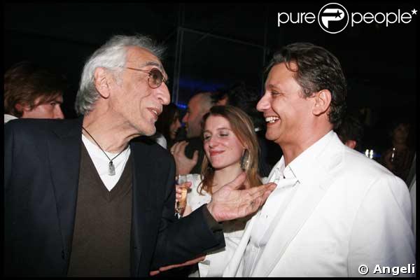 Gérard Darmon et Valéry Zeitoun au V.I.P Room