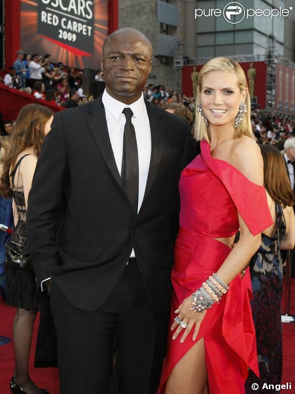 Seal, terriblement élégant (juste Waouh !) alors que sa petite Heidi était so sexy ! Le rouge lui va si bien ! 