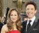 L'un des couples glam' des Oscars : Robert Downey Jr et sa femme Susan Levin. On le préférait avec sa barbe, Robert... 