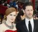 La délicieuse Amy Adams a sorti la robe rouge, comme beaucoup pour les Oscars 2009. Son compagnon Darren Le Gallo est lui  aussi très classe ! 