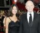 Anthony Hopkins, terrifiant Hannibal Lecter, est venu avec sa femme, Stella Aroyave aux Oscars 2009.