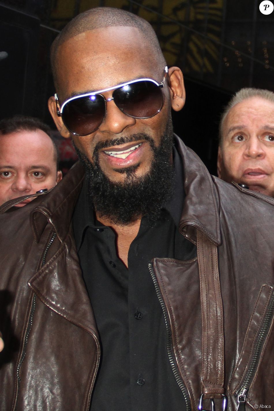 R. Kelly lors de son arrivée dans l'émission "Good Morning America" à New York, le 21 décembre 2015