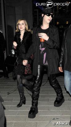 Marilyn Manson et Evan Rachel Wood
