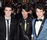 Les Jonas Brothers lors de l'avant-première à Hollywood du film-documentaire Jonas Brothers: The Concert 3D Experience le 24 février 2009