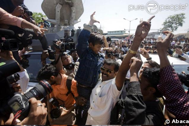 Les enfants star du film Slumdog Millionaire