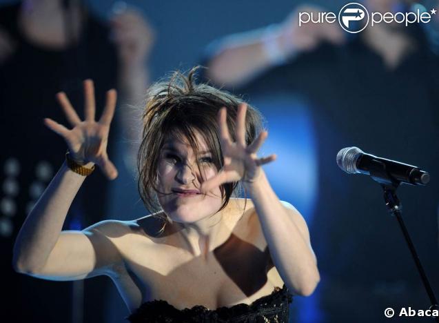 Camille aux Victoires de la Musique en février 2009