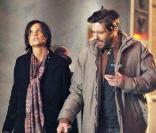 Katie Holmes, en plein tournage de son nouveau film. 04/03/09