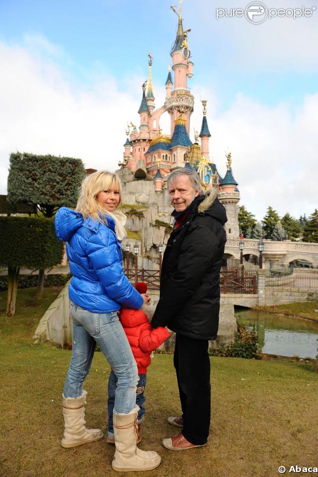 Renaud, Romane et leur petit Malone, 2 ans et demi. Février 2009