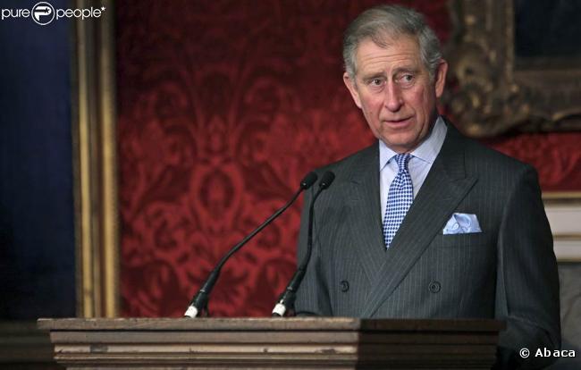 Lorsque le Prince fait une conférence à Londres, ici en décembre 2008, il a le style parfait : costume croisé sombre à fines rayures, cravate et mouchoir de soie dans des tons bleus assortis... Rien à redire sur la tenue !