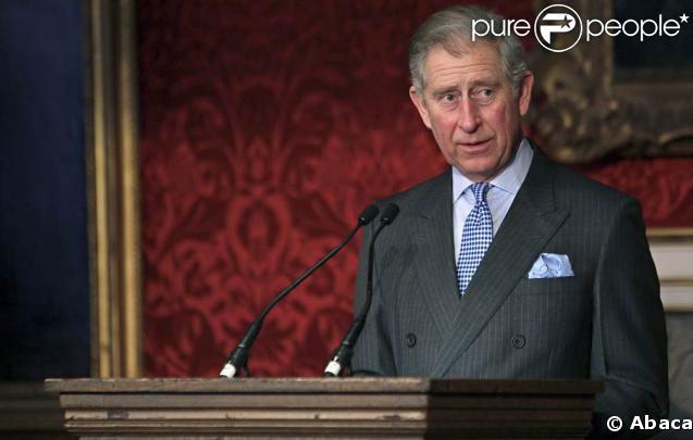 Lorsque le Prince fait une conférence à Londres, ici en décembre 2008, il a le style parfait : costume croisé sombre à fines rayures, cravate et mouchoir de soie dans des tons bleus assortis... Rien à redire sur la tenue !