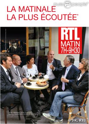 L'équipe de la matinale de RTL
