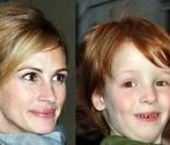 Le petit garçon de Julia Roberts, lui ressemble comme deux gouttes d'eau !