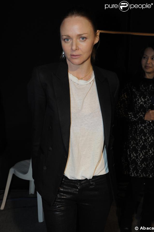 Stella McCartney ce lundi matin à Paris