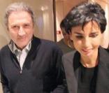Michel Drucker et Rachida Dati, invitée le 9 mars 2009 sur l'antenne d'Europe 1, dans l'émission de Marc-Olivier Fogiel !